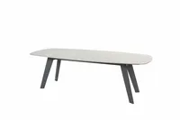 4SO Montana tafel 240 x 103 cm ceramic antraciet