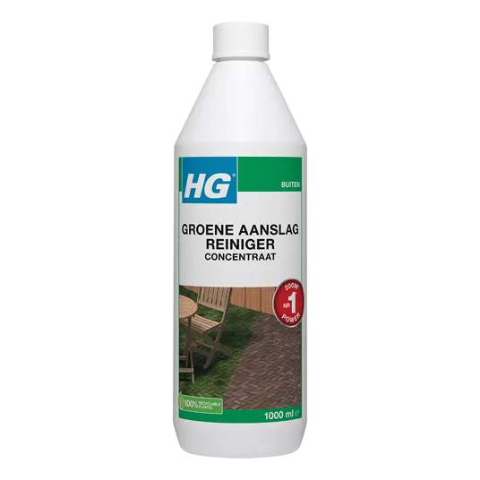 Hg groene aanslagrein. 1l